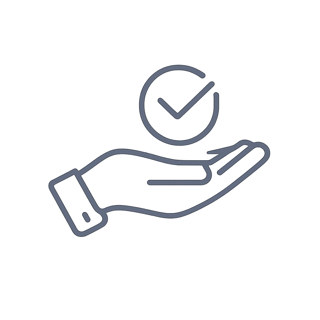 Get result step icon